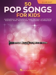 50 Pop Songs for Kids Clarinet cover